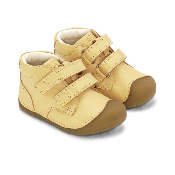 Bundgaard Petit celoroční kožená obuv Yellow 8120